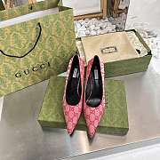 Gucci x Balenciaga The Hacker Project Square Knife pump Pink Heel - 3