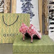 Gucci x Balenciaga The Hacker Project Square Knife pump Pink Heel - 6