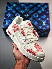 Louis Vuitton LV Trainer Nigo LV MADE White BM9U4PPC01 - 5