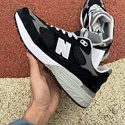 New Balance 993 Black White Grey - 5