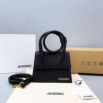 Jacquemus Le Chiquito Black 18x15.5x8cm