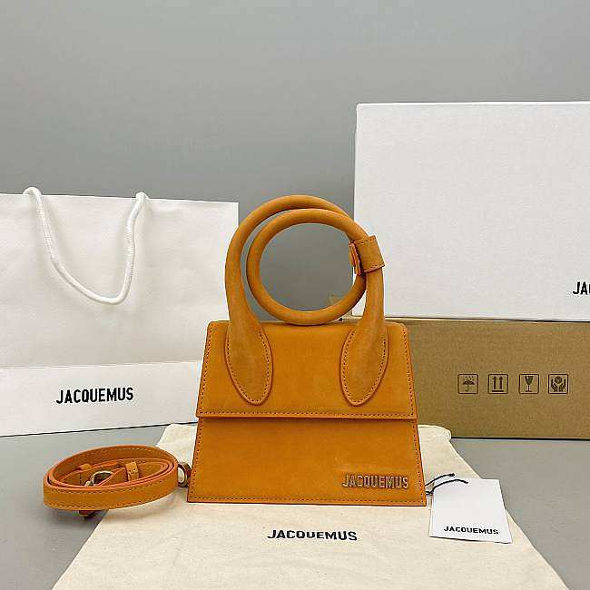 Jacquemus Le Chiquito Orange 18x15.5x8cm - 1