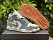 Air Jordan 1 Mid SE Coconut Milk Particle Grey DN4281-100 - 4