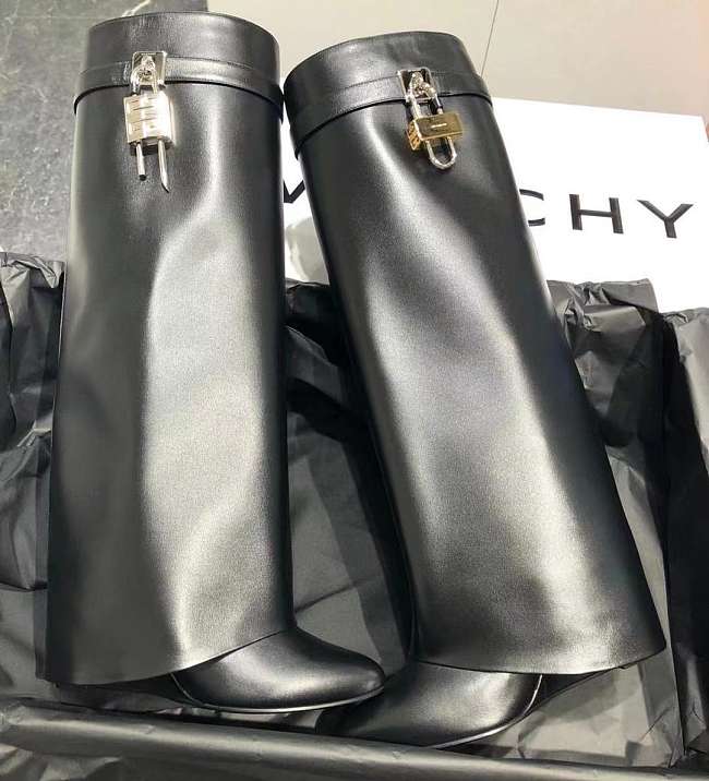 Givenchy Shark Lock Pant Boots  - BE701KE147-001 - 1