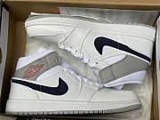 Air Jordan 1 Mid Paris White DR8038-100 - 4