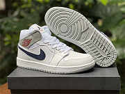 Air Jordan 1 Mid Paris White DR8038-100 - 5