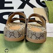 Gucci sandal Beige and ebony Original GG canvas 658020 2HK60 9791 - 5