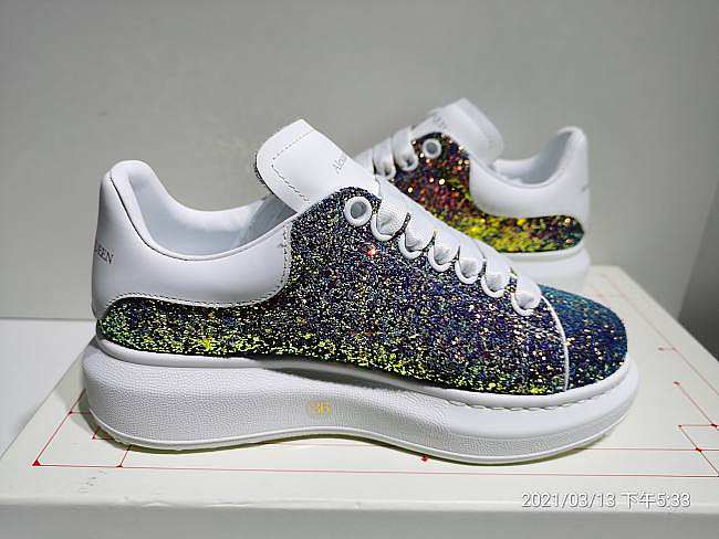 Alexander McQueen Oversized Multicolor Glitter (W) 558944W4JG18446  - 1