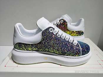 Alexander McQueen Oversized Multicolor Glitter (W) 558944W4JG18446 