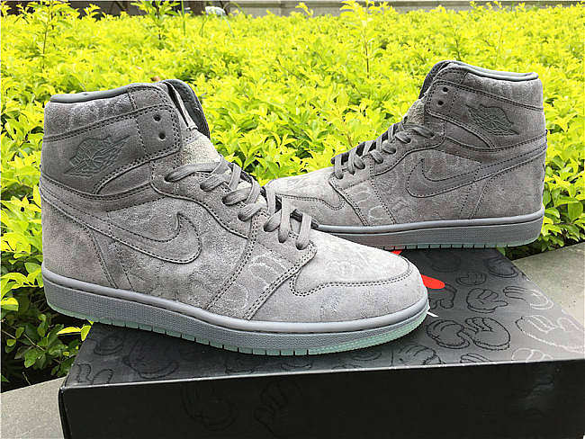 KAWS x Air Jordan 1“Cool Grey” 907958-003 - 1