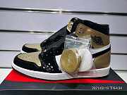 Air Jordan 1 Retro High NRG Patent Gold Toe 861428-007  - 6