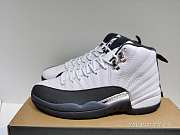 AIR Jordan 12 Retro White Dark Grey (GS) 153265-160 - 4