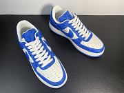 Louis Vuitton Nike Air Force 1 Low By Virgil Abloh White Royal - 2