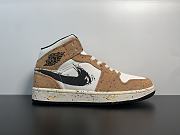 Air Jordan 1 Mid SE Brushstroke DA8005-100 - 6