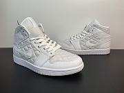 Air Jordan 1 Mid Quilted White (W) DB6078-100 - 3