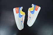 Nike Air Force 1 Low Shadow Sail Game Royal Rush Orange University Blue (W) CI0919-115 - 4