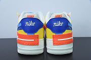 Nike Air Force 1 Low Shadow Sail Game Royal Rush Orange University Blue (W) CI0919-115 - 5