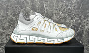 Versace Trigreca White Grey Barocco Print DSU8094-D16TCG_D014H - 1