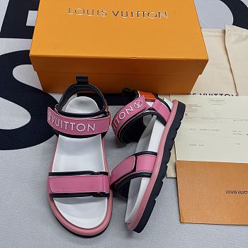 LV POOL PILLOW COMFORT SANDAL PINK 1A9OCL