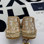 DIOR GRANVILLE ESPADRILLE Yellow Dior - 6