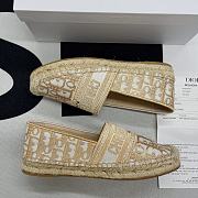 DIOR GRANVILLE ESPADRILLE Yellow Dior - 4