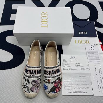 DIOR GRANVILLE ESPADRILLE Flower Dior