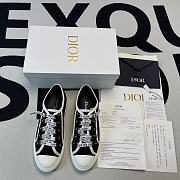 Dior Walk'N'Dior Low Top Black Canvas (W) KCK177CVA_S12X - 1