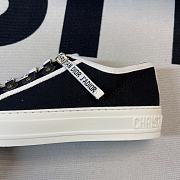 Dior Walk'N'Dior Low Top Black Canvas (W) KCK177CVA_S12X - 6