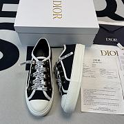 Dior Walk'N'Dior Low Top Black Canvas (W) KCK177CVA_S12X - 3