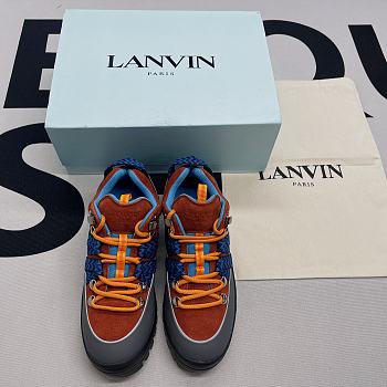 LANVIN Hiking Boots Dark Grey FM-FSDI00-SURU-P226014