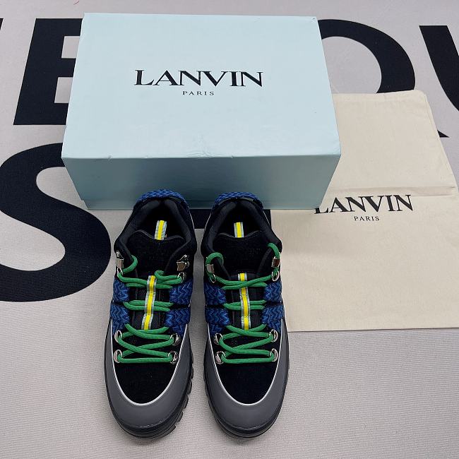 LANVIN Hiking Shoes Black FM-FSDI00-SURU-P221014 - 1