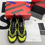 Versace Greca Labrynth Lace-Up Green  - 5