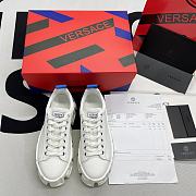 Versace Greca Labrynth Lace-Up Blue White 1003134-1A02500_2W660 - 4