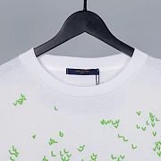 Louis Vuitton Spread Embroidery T-shirt White 1AA808 - 5