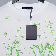 Louis Vuitton Spread Embroidery T-shirt White 1AA808 - 4