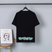 Givenchy Slim fit t-shirt in Love me jersey Black BM71DM3Y6B-001 - 6