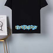 Givenchy Slim fit t-shirt in Love me jersey Black BM71DM3Y6B-001 - 5