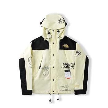 The North Face x Brain Dead Civilisation Is Overrated Parka Cream/Multi FW19