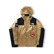 Supreme The North Face Metallic Mountain Parka Gold SS18 - 1