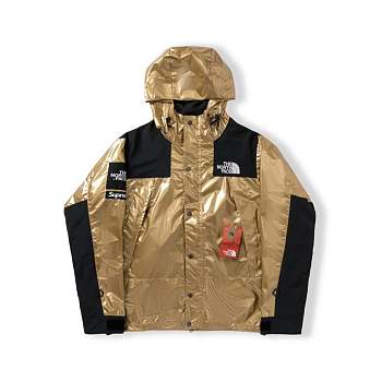 Supreme The North Face Metallic Mountain Parka Gold SS18