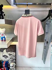 Louis Vuitton Polo Shirt Pink BD00110 - 4