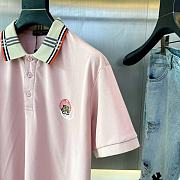 Louis Vuitton Polo Shirt Pink BD00110 - 3