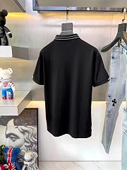 Gucci Polo Men Shirt Black And White BD00105 - 3