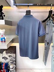 Gucci Polo Men Shirt Blue And White BD00105 - 5