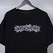 T-shirt in 4G GIVENCHY Embroidered Jersey BW707Z3ZAB-001 - 6