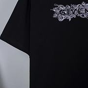 T-shirt in 4G GIVENCHY Embroidered Jersey BW707Z3ZAB-001 - 4