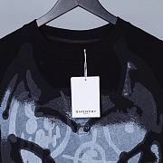 Givenchy Oversized t-shirt in jersey with print Black BM71EG3Y6B-001 - 6