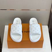 Louis Vuitton x NBA Miami Mule White - 1