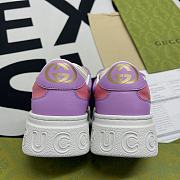 GUCCI Chunky B leather and canvas sneakers P00677608 - 5