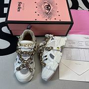 Gucci Flashtrek SEGA White Removable Crystal  - 1